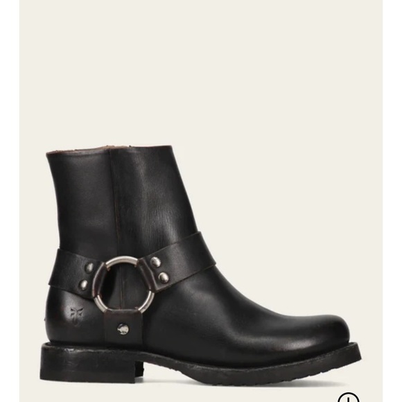 FRYE WOMEN'S VERONICA FLEX HARNESS BOOTS - ROUND TOE  size 8.5 - Picture 1 of 9